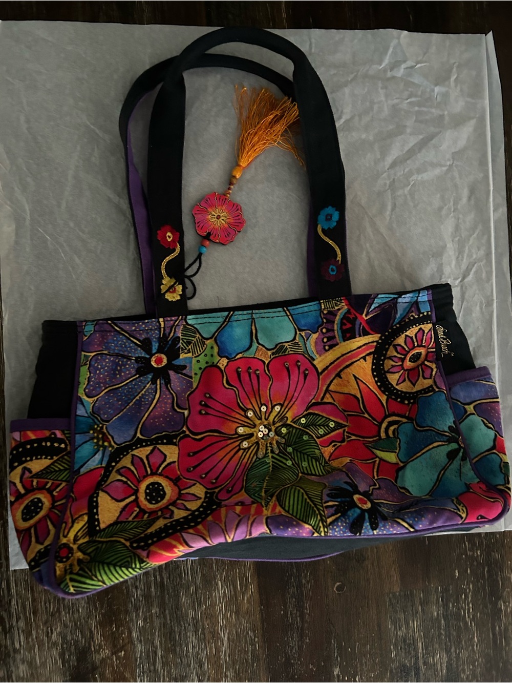 Laurel Burch - Tote - Floral design